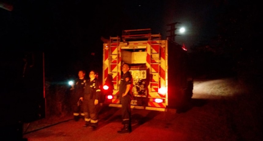 Eden agradece la actuación de Bomberos Voluntarios