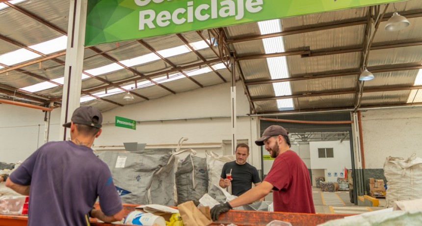 En cinco meses, el Centro de Reciclaje Municipal recibió 50.000 kilos de materiales reciclables