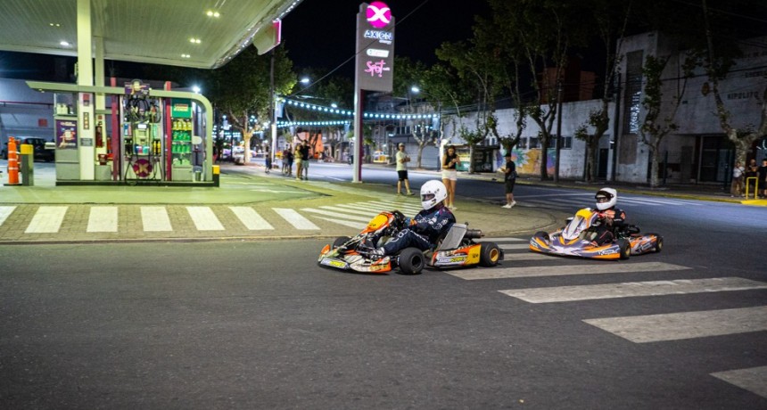 Kartings probaron recorridos para un gran evento que se realizará el 22 de marzo