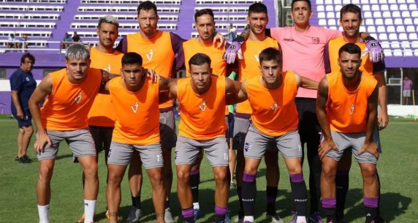Villa Dálmine realizó un nuevo ensayo futbolístico