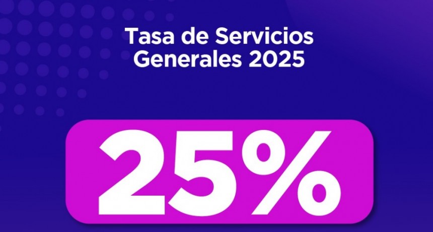 El Municipio lanzó descuentos de hasta el 45% para el pago de la Tasa de Servicios Generales