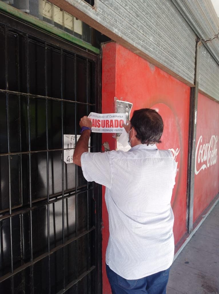 Clausuran un mercado que incumplía con medidas de seguridad e higiene