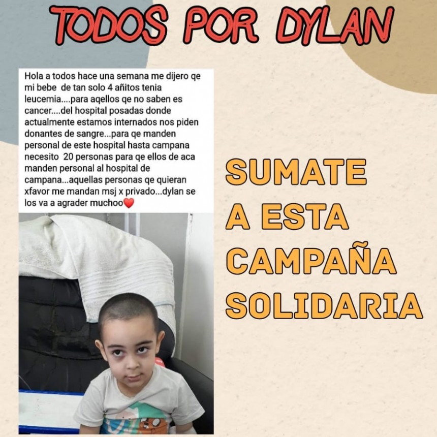 Jornada de Donación de Sangre : Todos por Dylan en Sociedad de Fomento Barrio Dallera