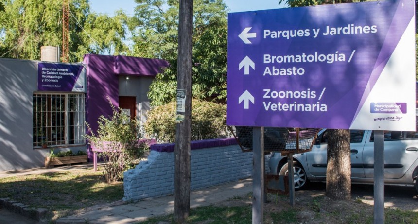 El Municipio realiza tareas de puesta en valor en el edificio de Zoonosis 