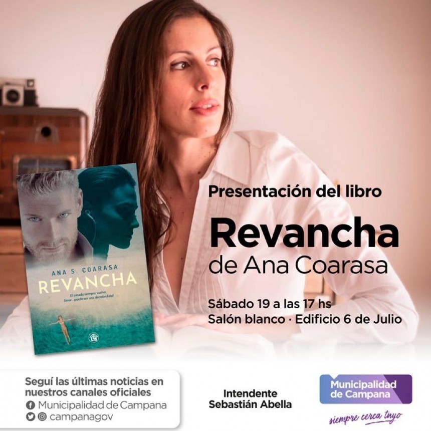 Ana Coarasa presenta su libro : Revancha