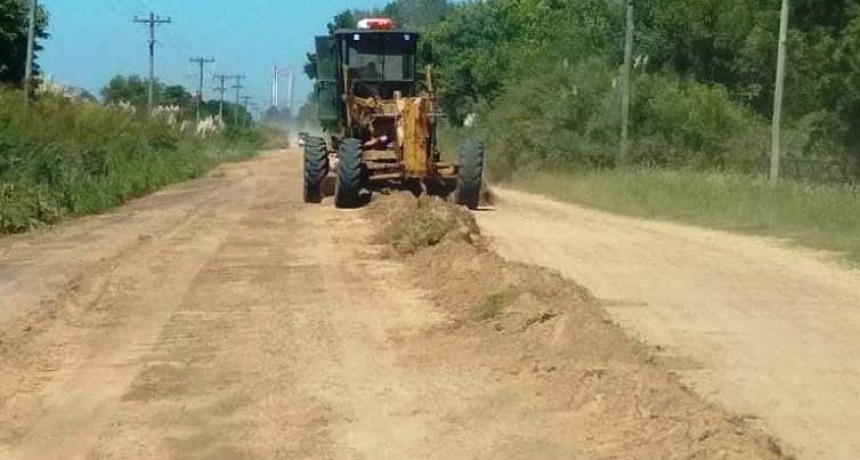 Reparan el Camino Canal Irigoyen
