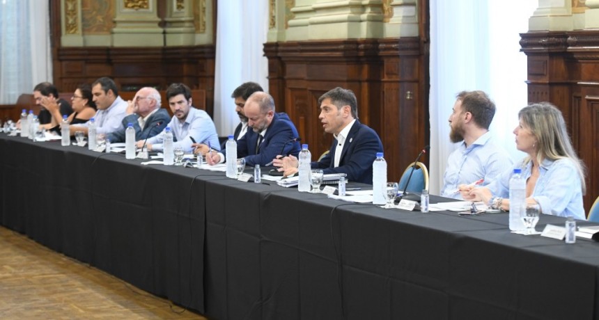 Kicillof se reunió con legisladores del Frente de Todos 