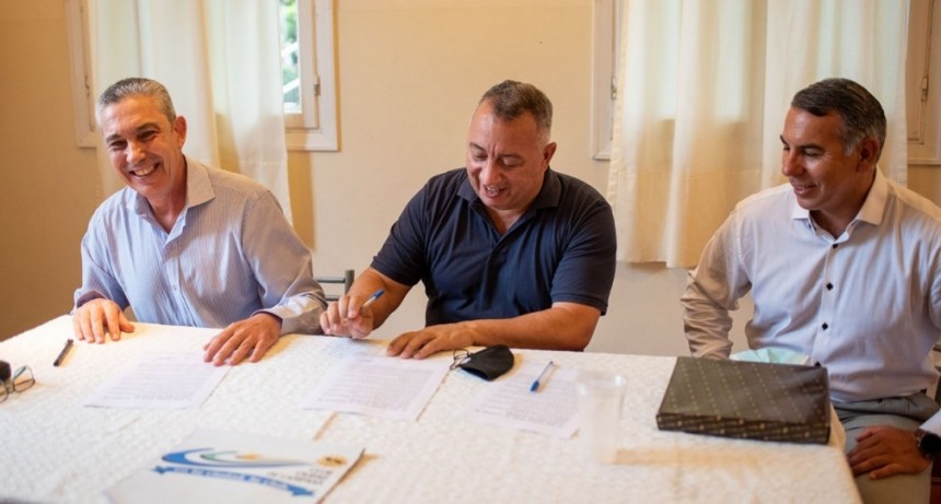 El Club Ciudad de Campana firmó un convenio de reciprocidad con el COPNA
