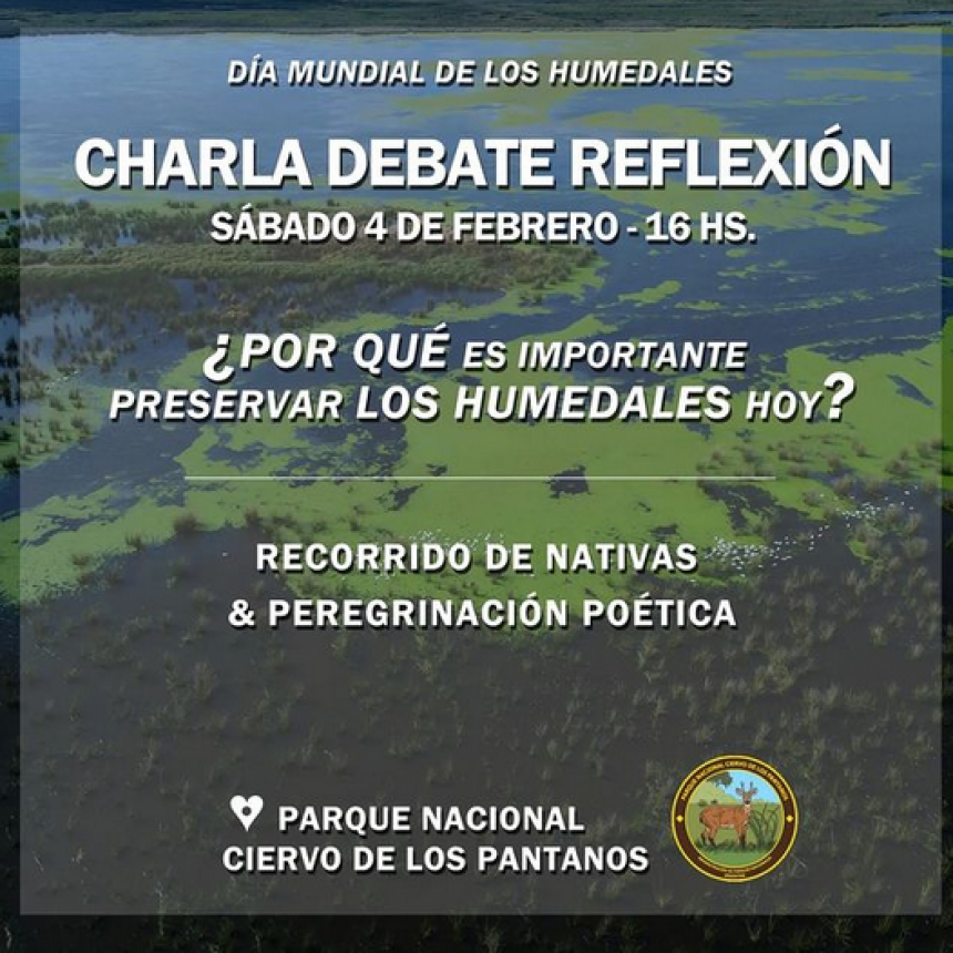 Charla Debate por el Día Mundial de los Humedales