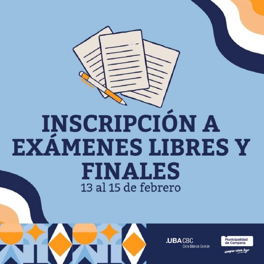 El Centro Educativo Municipal brindará asistencia a quienes quieran inscribirse a la UBA