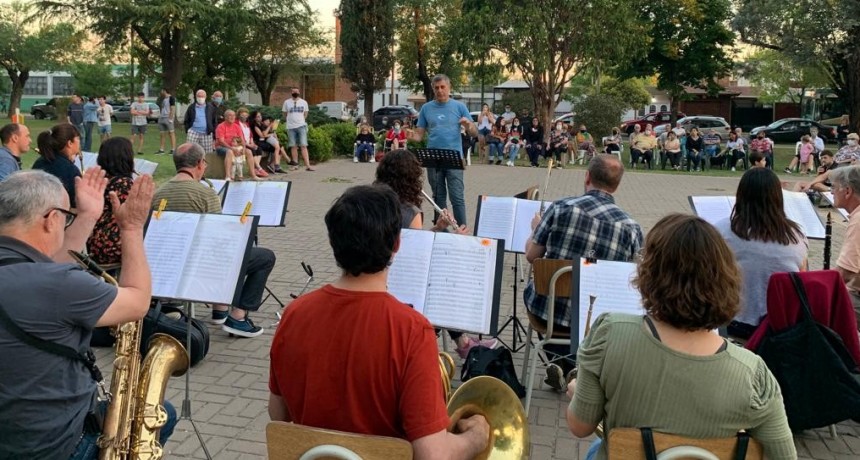 La Banda Municipal se presenta este jueves en la plaza de Ariel del Plata