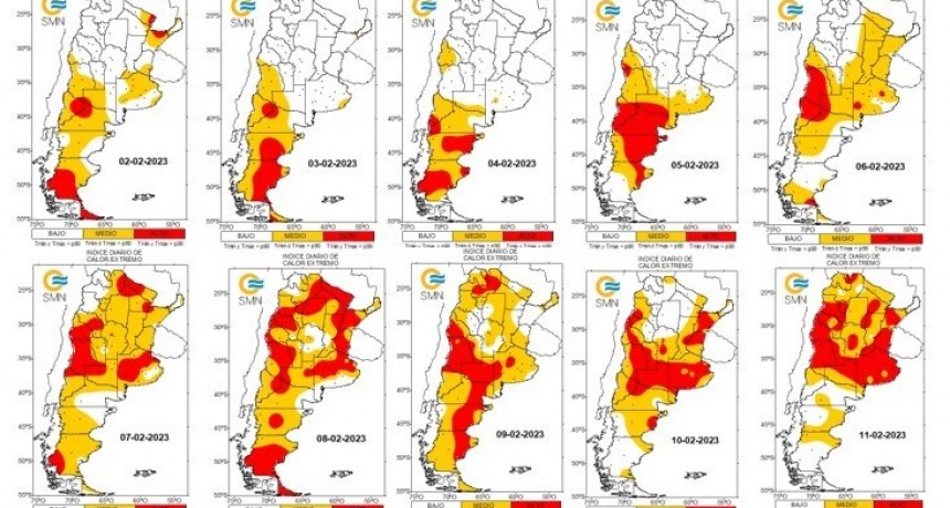 Informe especial : Resumen de la 8° ola de calor de la temporada 2022/2023