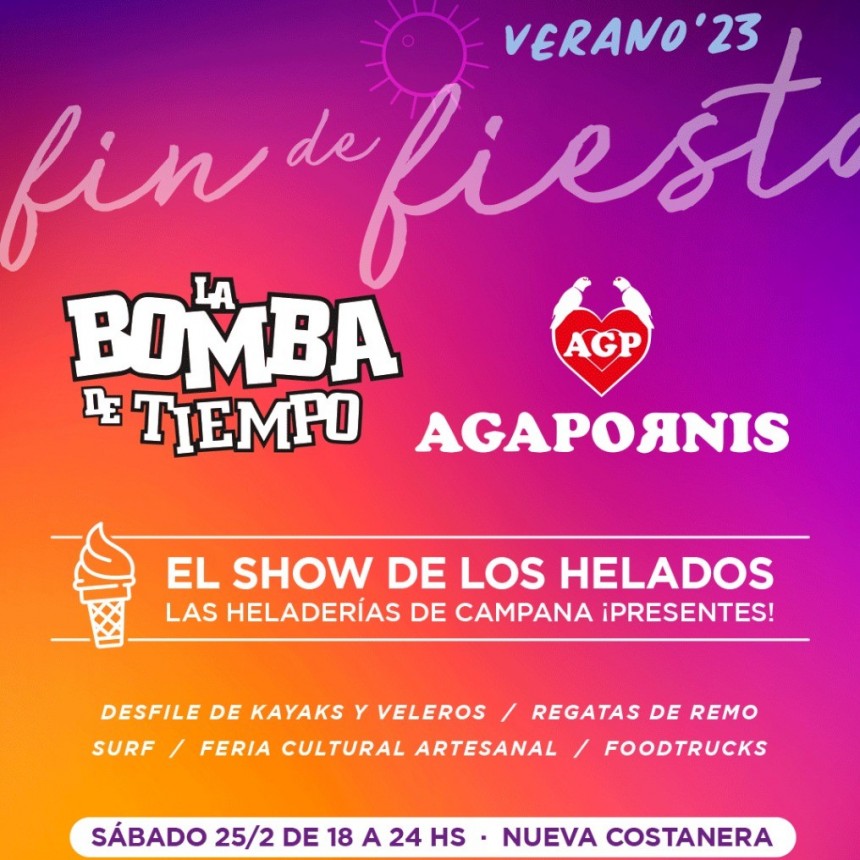 Se viene un gran cierre del verano en la Nueva Costanera