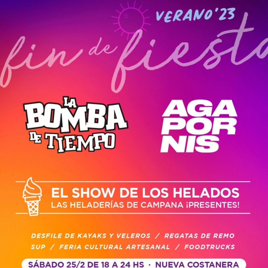 Campana cierra la temporada de verano con una gran fiesta en la Nueva Costanera