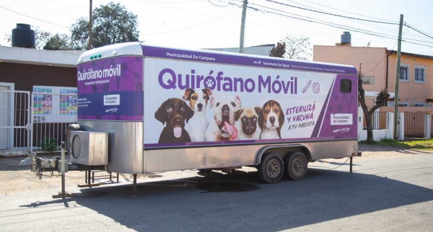 El quirófano móvil realizará castraciones de mascotas en San Felipe