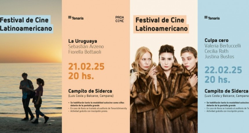 Llega un nuevo Festival de Cine Latinoamericano de Tenaris y PROA Cine 