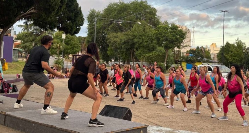 Éxito total en el Zumbathon Solidario de Unión por la Patria en Campana