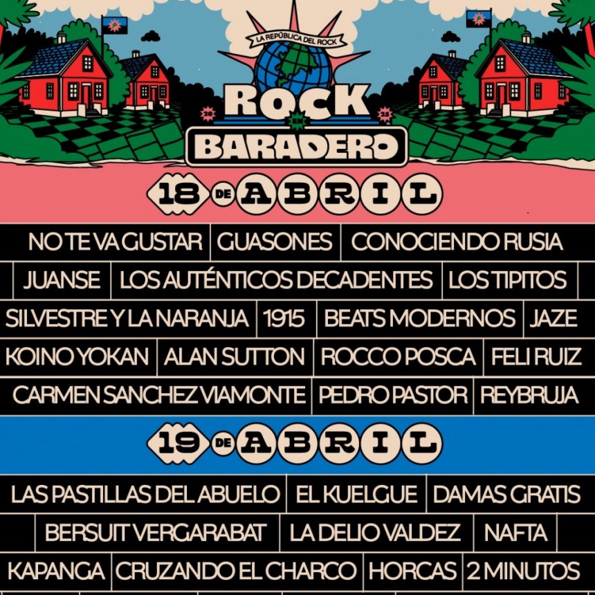 ROCK EN BARADERO ANUNCIA EL EXPLOSIVO LINEUP POR DÍA DE SU EDICIÓN NÚMERO 10