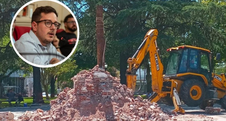 Alejo Sarna: “El Municipio borró un pedazo de la historia de Campana en un abrir y cerrar de ojos”