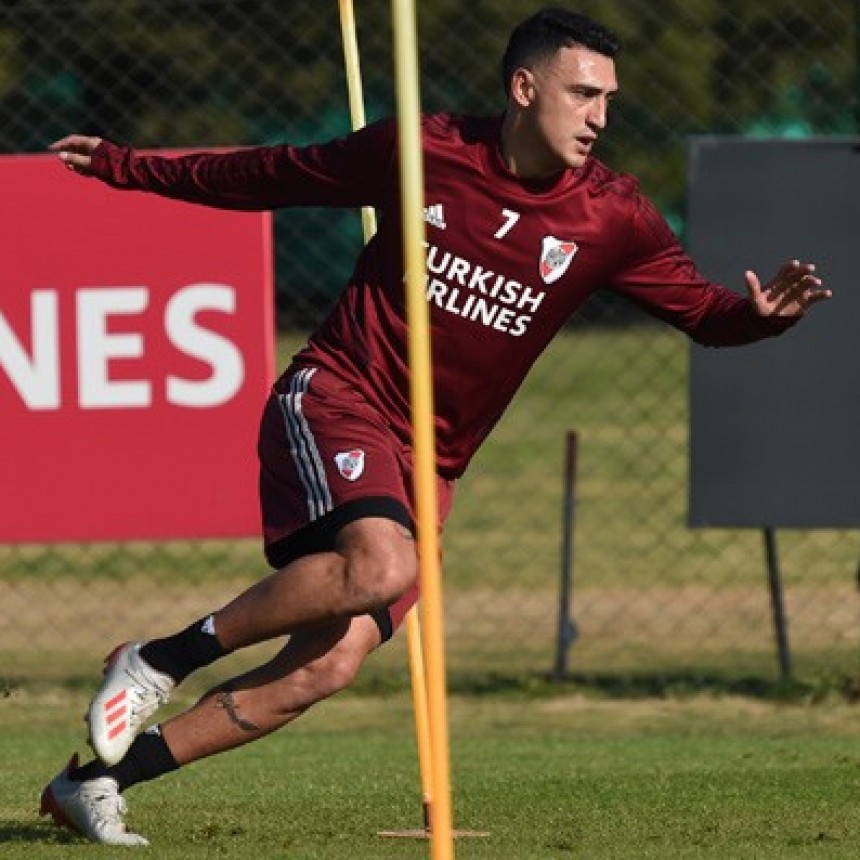 RIVER PLATE CERRO SU PREPARACION PARA EL PARTIDO DE MA&Ntilde;ANA FRENTE A ARGENTINOS JUNIORS