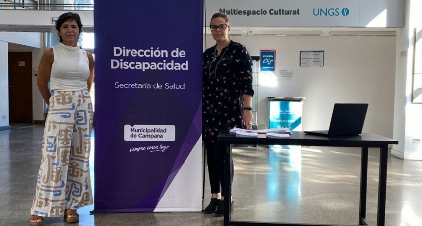 Campana presentó el Observatorio Municipal de los Derechos de las Personas con Discapacidad en un importante encuentro