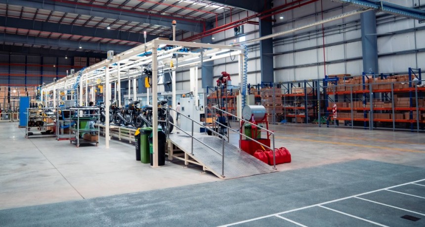 Royal Enfield Argentina presentó su nueva línea integral de producción en Pilar, con una inversión de $ 150 millones