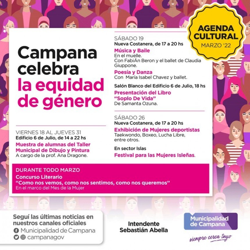 Agenda cultural: para este sábado, la propuesta incluye literatura, música y baile