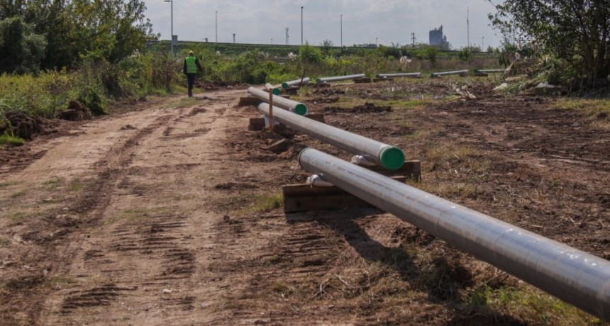 COMENZÓ UNA IMPORTANTE OBRA DE INFRAESTRUCTURA QUE PERMITIRÁ MEJORAR EL SERVICIO DE GAS EN LA CIUDAD