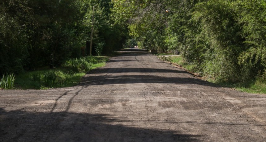 Amplían el circuito de asfalto recuperado en Parque Natura