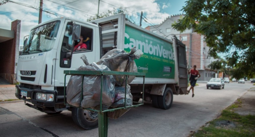 Por el feriado, este jueves no habrá recolección de residuos