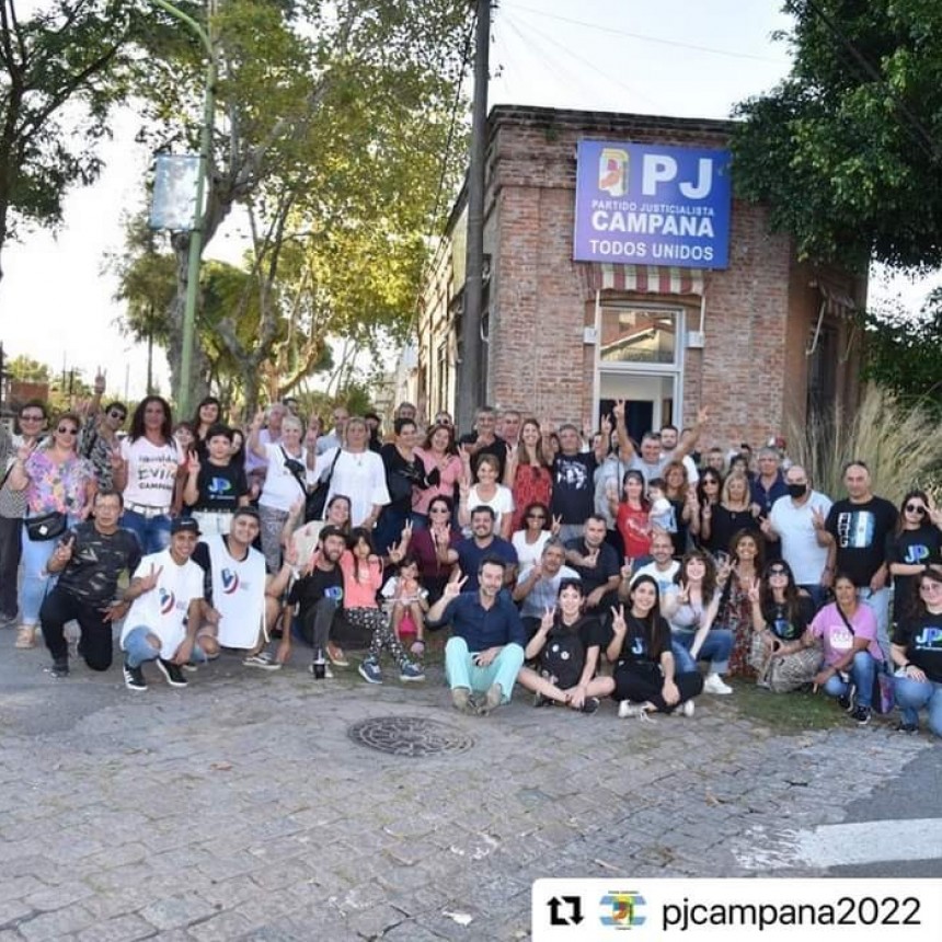 ELECCIONES EN EL PJ CAMPANA : ORTEGA ASUMIRÁ CON LA PROMESA DE DEVOLVER AL PERONISMO A LA SENDA DE LA VICTORIA
