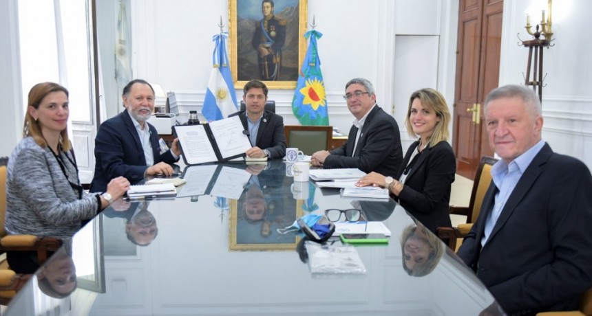 La Provincia firmó un convenio con la FAO para potenciar la producción sustentable de alimentos 