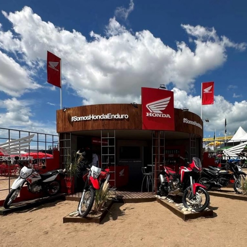 HONDA MOSTRÓ LA RENOVADA TORNADO XR250 EN EL ENDURO DEL VERANO
