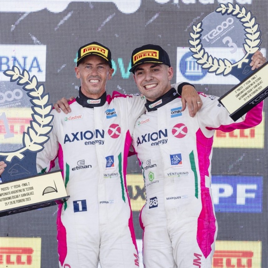 Campeonato TC2000: Leonel Pernía hizo podio en el Gálvez