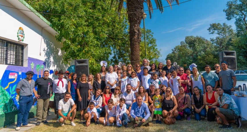 El Intendente acompañó el inicio del ciclo lectivo 2023 en la escuela de “El Morejón”