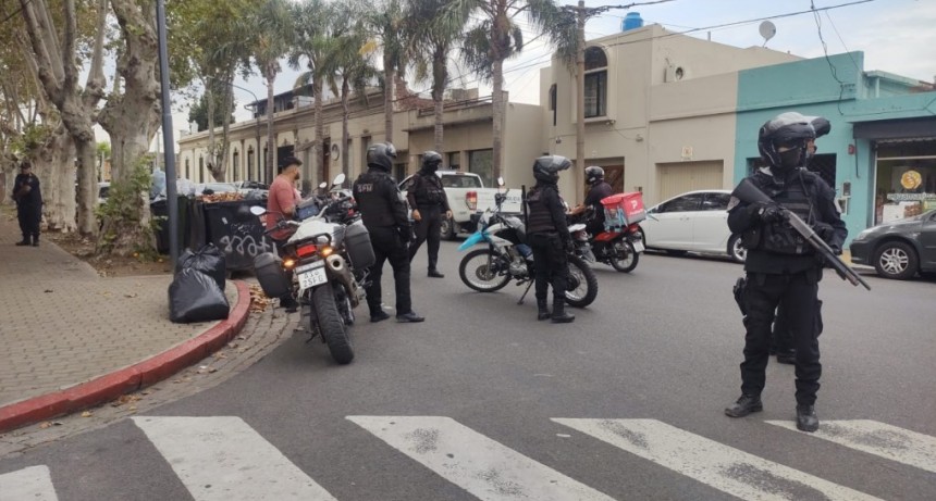 Los operativos de control y saturación también se intensifican en el casco urbano