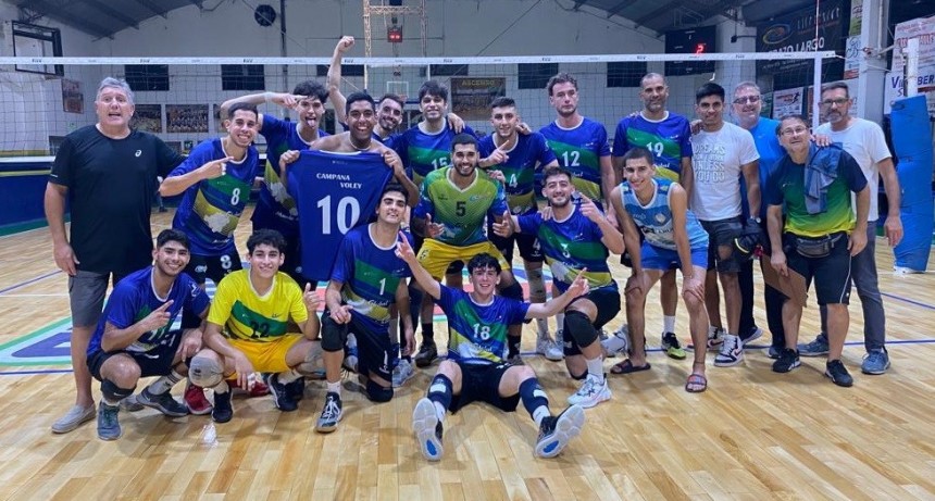 Ciudad de Campana inició con victoria su participación en la Copa Chulo Olmo