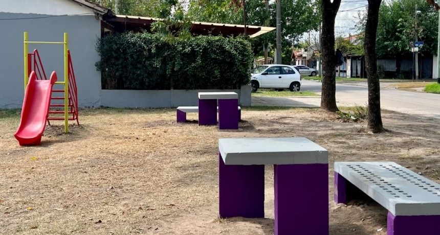 El Municipio también puso en valor la plaza del barrio Vitramu I