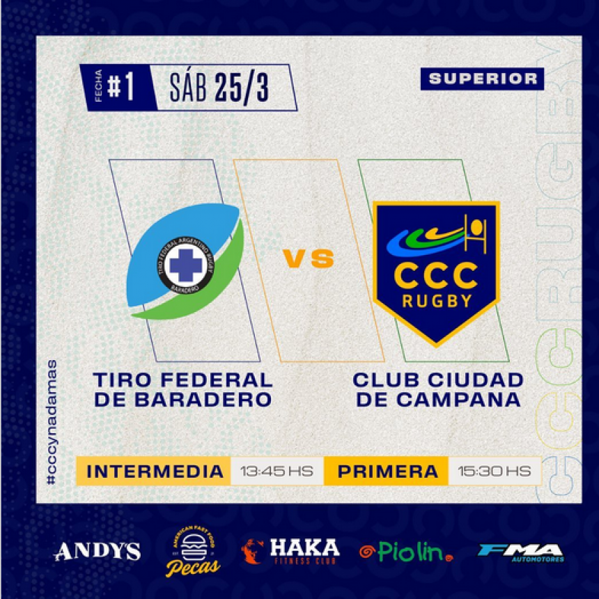 El C.C.C debuta en Baradero en el Torneo de la U.R.B.A