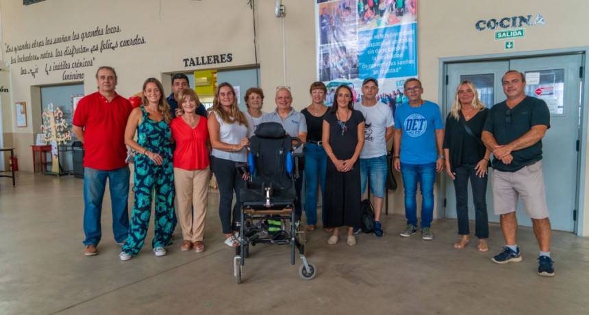 La agrupación Melo realizó una importante donación al Grupo Esperanza