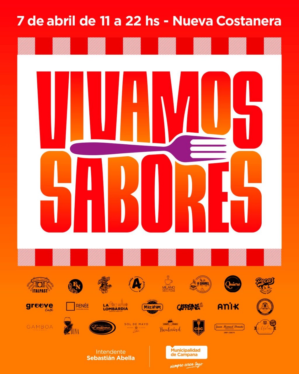 Los sabores y la cocina campanense se lucirán en la Nueva Costanera