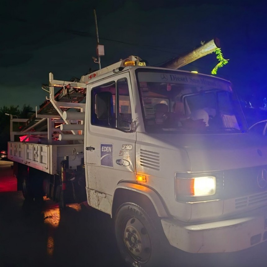 SAN NICOLÁS, CAMPANA Y ARRECIFES GOLPEADAS POR UNA NUEVA TORMENTA EXCEPCIONAL: EDEN REDOBLA SU OPERATIVO PARA RECONSTRUIR SU RED EN COLABORACIÓN CON MUNICIPIOS