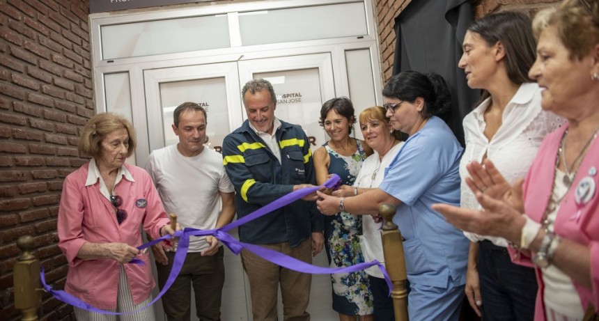 Abella inauguró la nueva Guardia Pediátrica del Hospital y la ampliación de la de Adultos