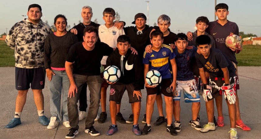 Concejal impulsa el deporte barrial con donación para inferiores del Club San Cayetano