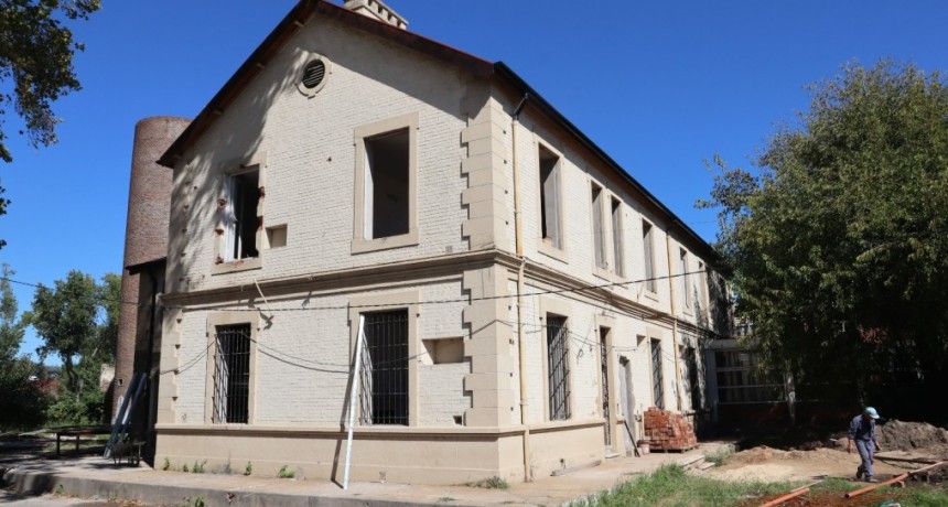 Avanza la obra del primer Polo Educativo Tecnol&oacute;gico de Campana