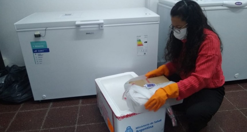 Llegaron m&aacute;s vacunas a Campana
