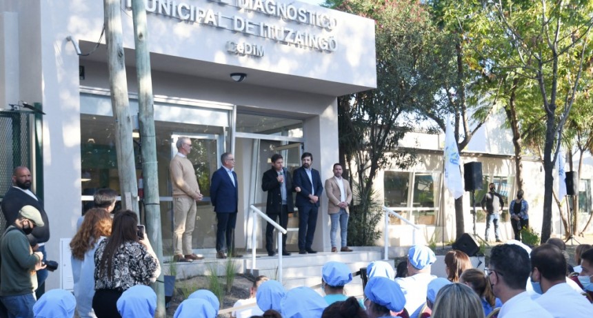 SALUD: Kicillof y Descalzo inauguraron un Centro de Diagnóstico Municipal en Ituzaingó  