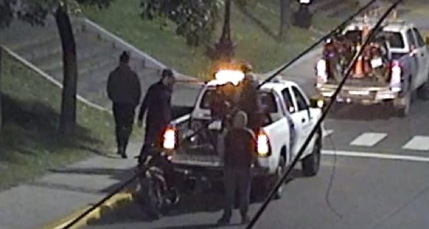 SECUESTRAN UNA DECENA DE MOTOS EN UN OPERATIVO SOBRE LA PLAZA EDUARDO COSTA