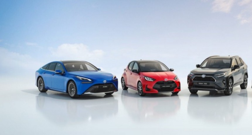 Toyota superó los 20 millones en ventas de vehículos electrificados