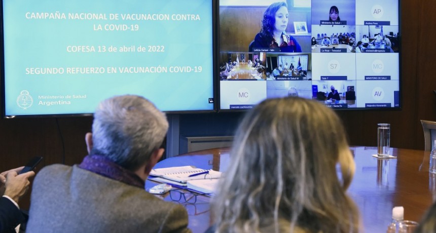 EN EL COFESA SE ACORDÓ INICIAR LA APLICACIÓN DEL SEGUNDO REFUERZO DE VACUNACIÓN COVID-19